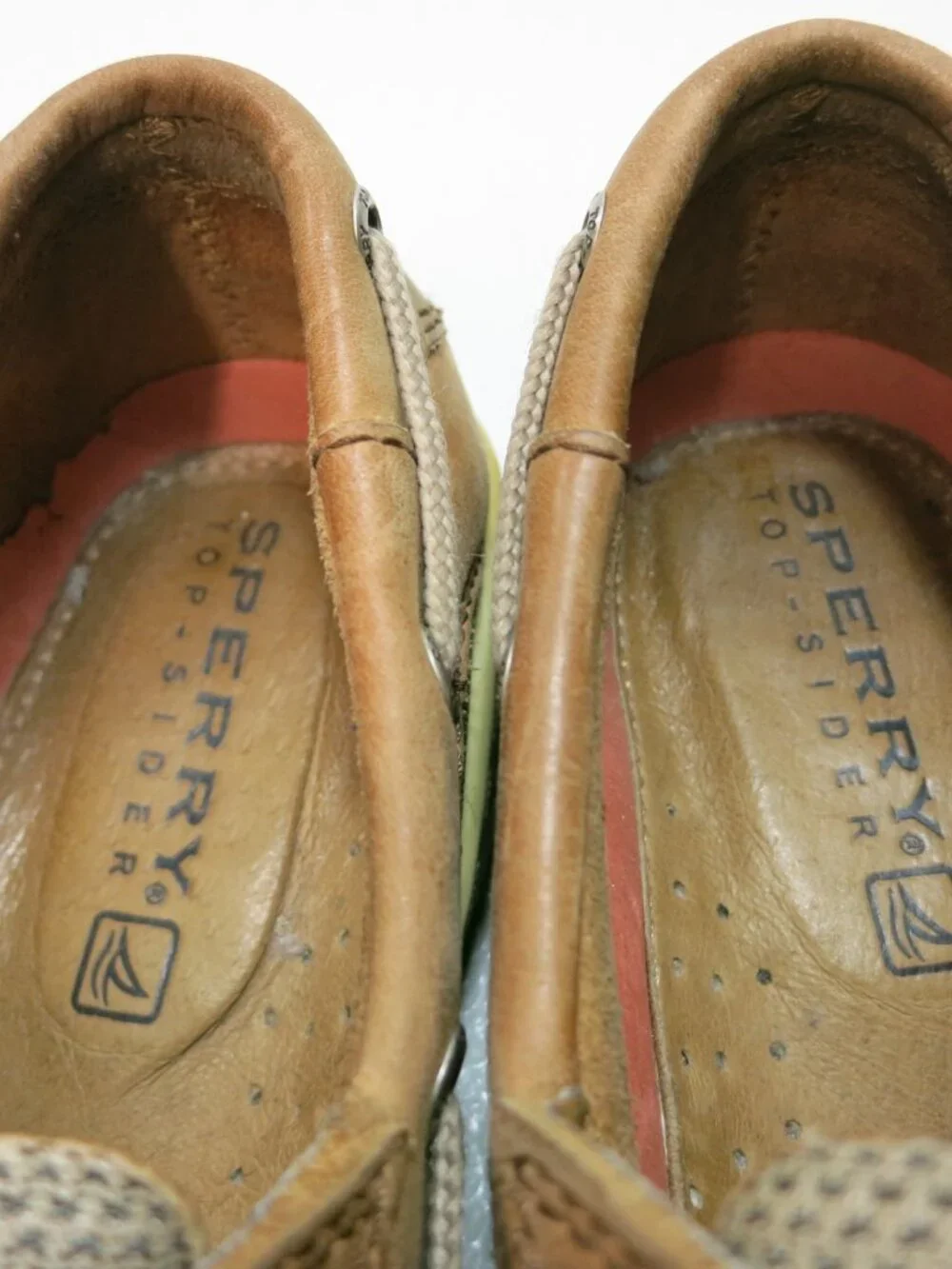 Sperry Top-Sider Two Tone Leather Boat Deck Shoes Men's Footwear Shoe's 9.5 M